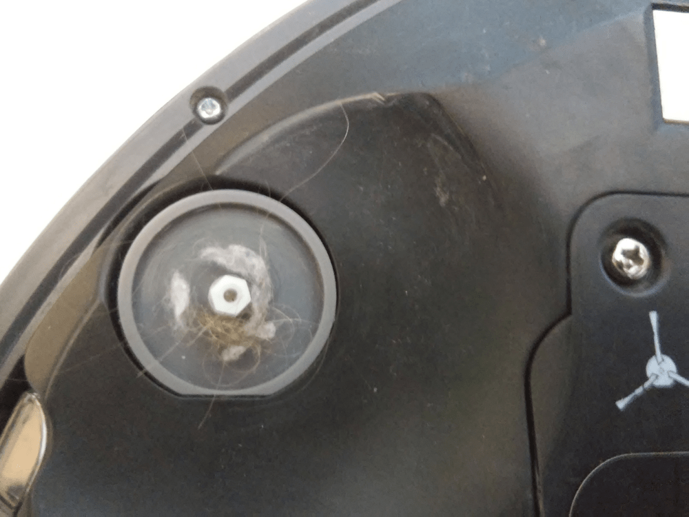Miejsce instalacji szczotki bocznej iRobot Roomba 